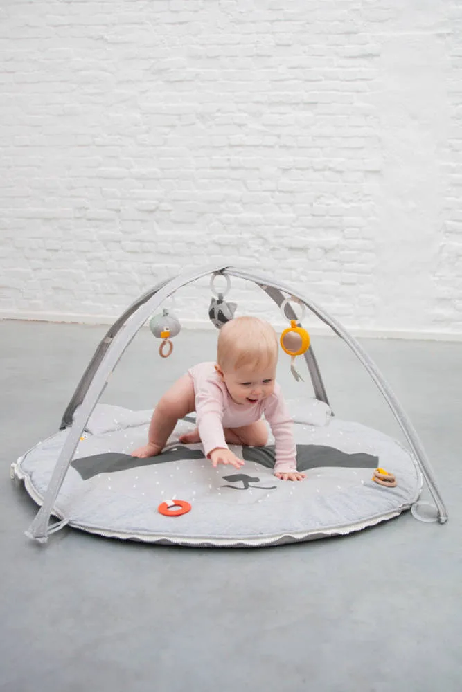 Activiteiten Speelmat Met Babygym, Mr. Raccoon van Trixie Baby - My Little Carpet