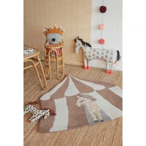 Vloerkleed Pippa ’t Circuspaard van Oyoy - My Little Carpet