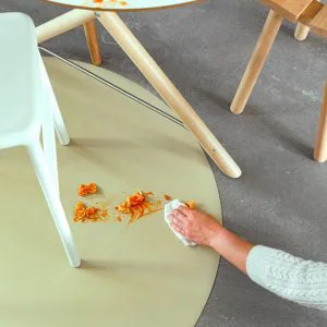 Knoeimat, Splat Mat Linen van Everleigh & Me - My Little Carpet