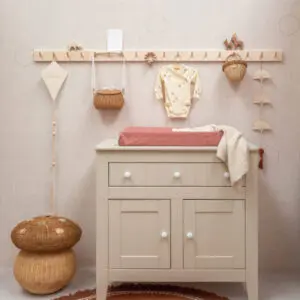 Vloerkleed Round Anna Brownie van Tapis Petit - My Little Carpet