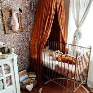 Vloerkleed Round Anna Brownie van Tapis Petit - My Little Carpet