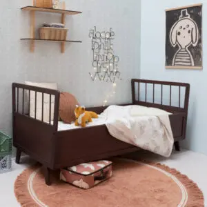 Vloerkleed Round Anna Old Pink van Tapis Petit - My Little Carpet