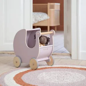 Vloerkleed Geknoopt Morning Cloud Pink van Sebra - My Little Carpet