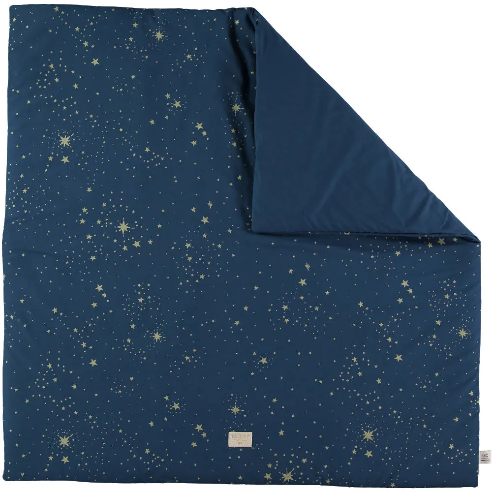 Speelkleed Colorado, Gold Stella Night Blue van Nobodinoz - My Little Carpet