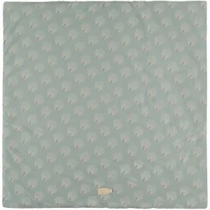 Speelkleed Colorado, White Gatsby Antique Green van Nobodinoz - My Little Carpet
