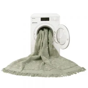 Vloerkleed Woods Symphony Olive van Lorena Canals - My Little Carpet