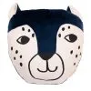 Dieren Kussen Leopard Night Blue van Nobodinoz - My Little Carpet