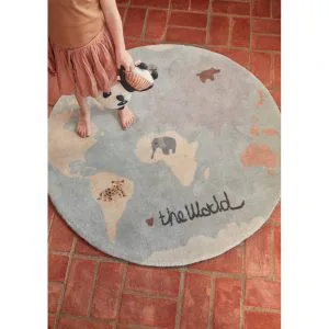 Vloerkleed The World van Oyoy - My Little Carpet