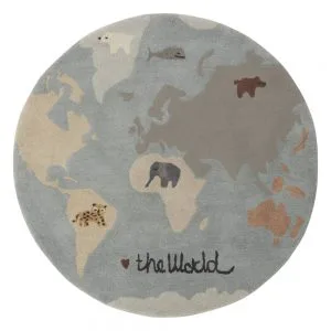 Vloerkleed The World van Oyoy - My Little Carpet