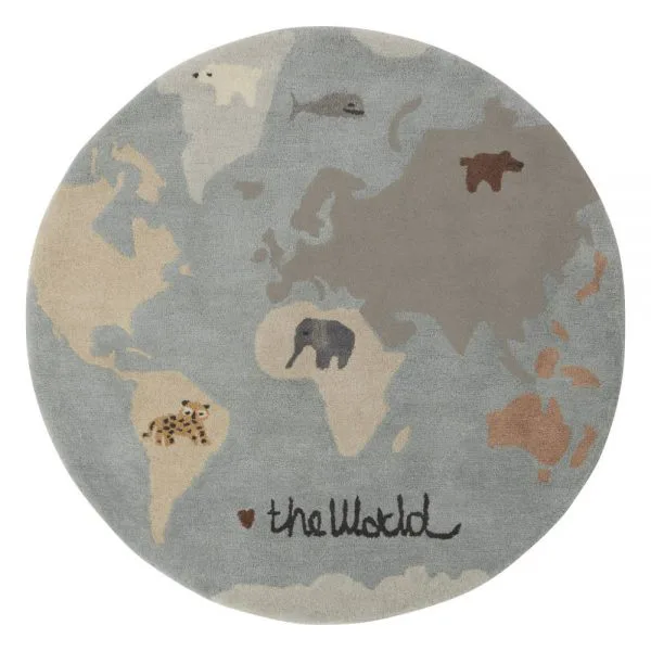 Vloerkleed The World van Oyoy - My Little Carpet