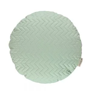 Rond kussen Sitges Provence Green van Nobodinoz - My Little Carpet