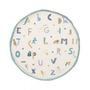 Speelkleed/Opbergzak Animal Alphabet van Play and Go - My Little Carpet