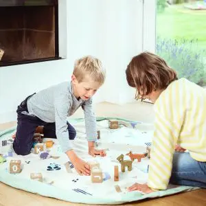 Speelkleed/Opbergzak Animal Alphabet van Play and Go - My Little Carpet