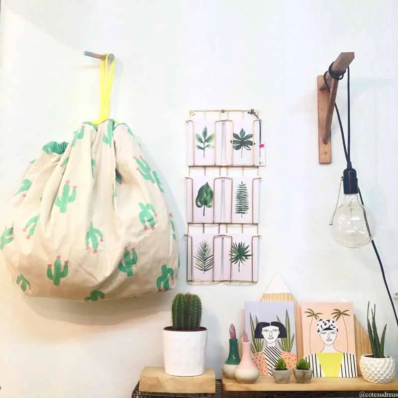 Speelkleed/Opbergzak Cactus van Play and Go - My Little Carpet