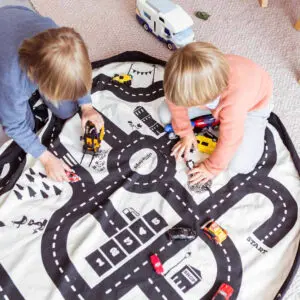 Speelkleed/Opbergzak Roadmap van Play and Go - My Little Carpet