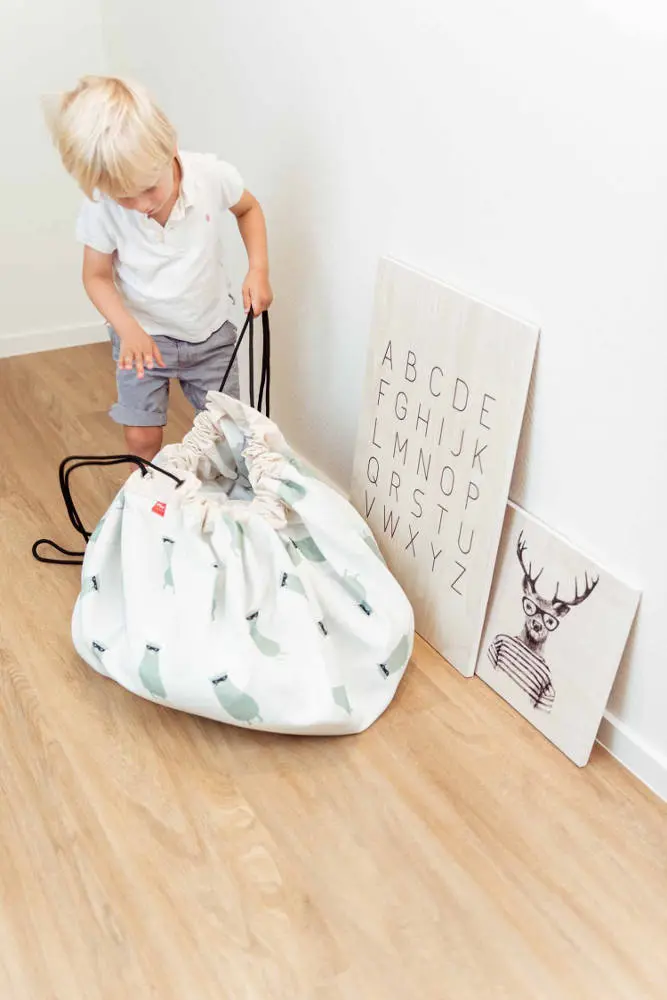 Speelkleed/Opbergzak Trainmap van Play and Go - My Little Carpet