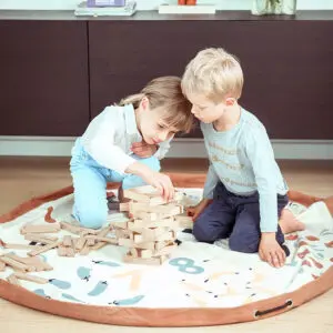 Speelkleed/Opbergzak Veggie Numbers van Play and Go - My Little Carpet