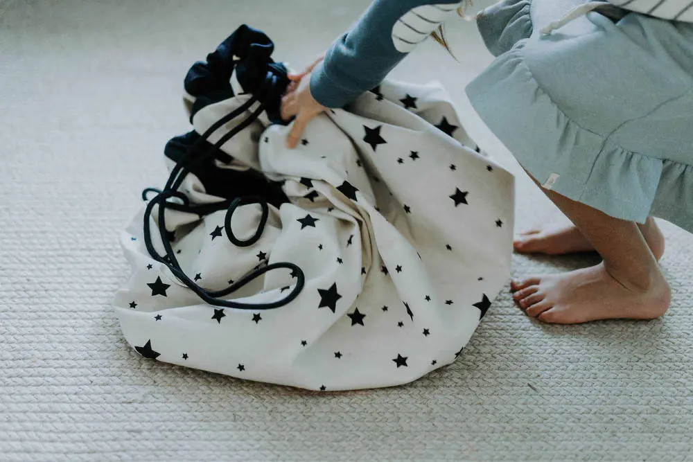Speelkleed/Opbergzak Worldmap van Play and Go - My Little Carpet