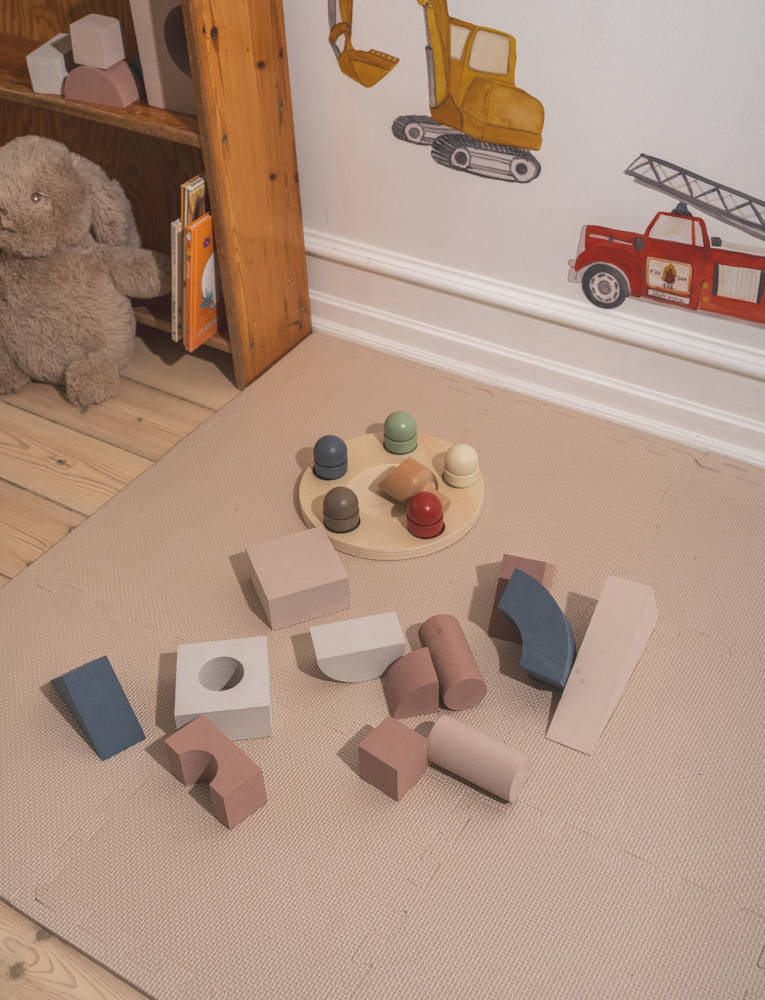 Foam speelmat Light Brown van That’s Mine - My Little Carpet