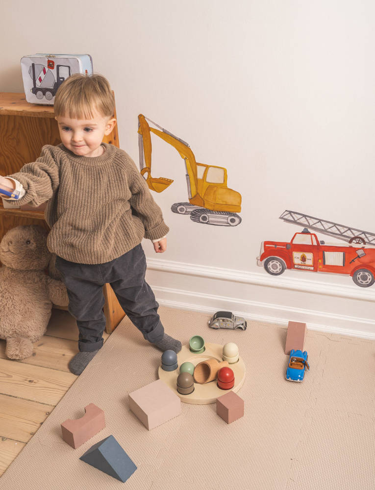 Foam speelmat Light Brown van That’s Mine - My Little Carpet