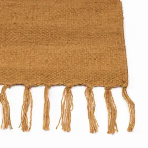 Vloerkleed Hette Oker Indoor/Outdoor van KidsDepot - My Little Carpet