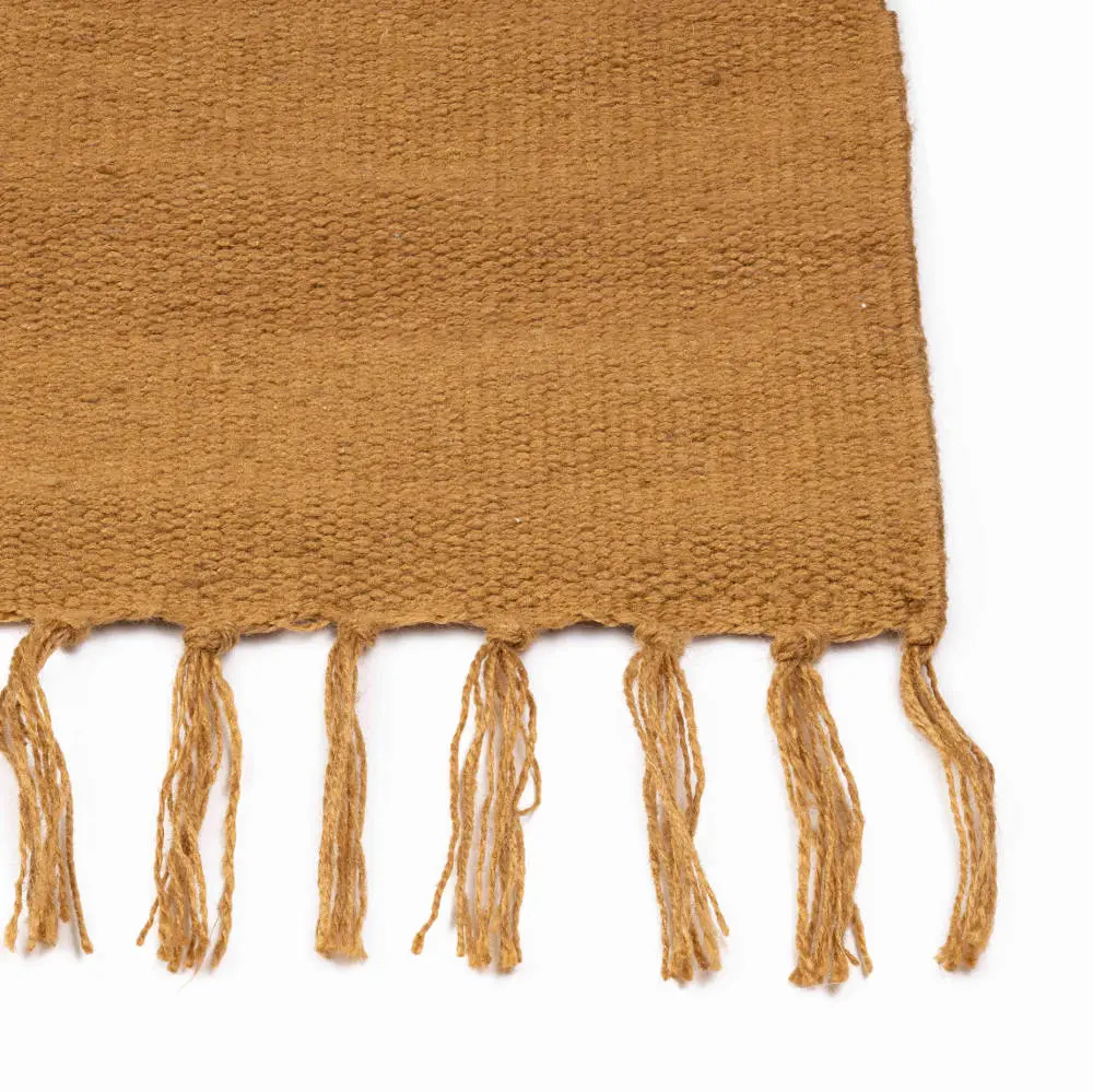 Vloerkleed Hette Oker Indoor/Outdoor van KidsDepot - My Little Carpet