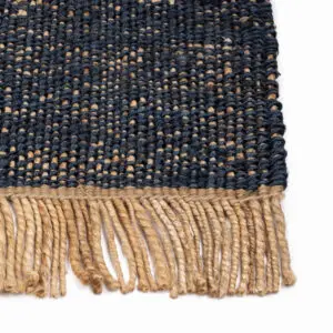 Jute vloerkleed Hind Blauw van KidsDepot - My Little Carpet