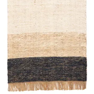 Jute vloerkleed Hind Blauw van KidsDepot - My Little Carpet