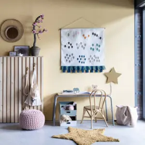 Vloerkleed Isar Ster Oker van KidsDepot - My Little Carpet