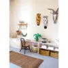 Jute vloerkleed Holly Bruin van KidsDepot - My Little Carpet