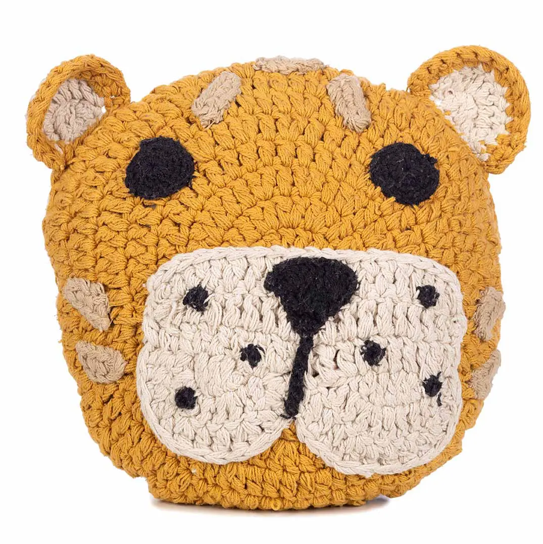 Animal kussen Leopard van KidsDepot - My Little Carpet