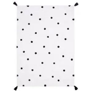 Vloerkleed Spots Black and White H0629 van Lilipinso - My Little Carpet