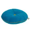 Button Kussen Petrol Mustard van Wigiwama - My Little Carpet