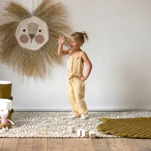 Baby speelkleed Blad / Leaf Sand Castle van Toddlekind - My Little Carpet