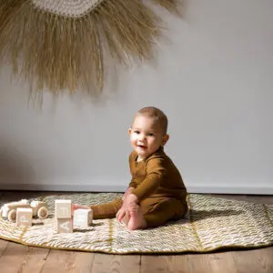 Speelkleed Nappy Free Waterproof Sand Castle van Toddlekind - My Little Carpet