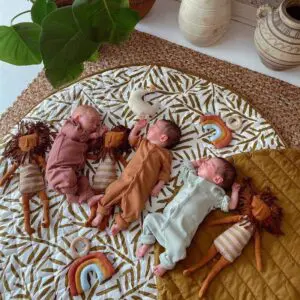 Speelkleed Nappy Free Waterproof Sand Castle van Toddlekind - My Little Carpet