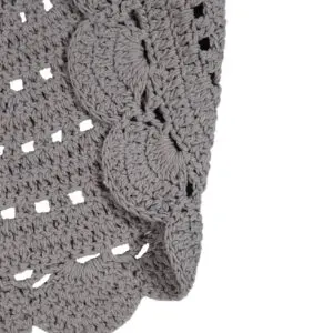 Gehaakt vloerkleed Alma Grey van Nattiot - My Little Carpet