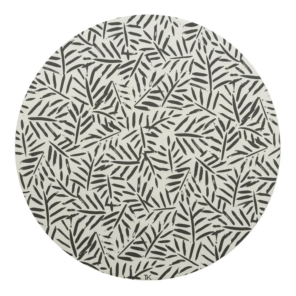 Knoeimat, Clean Wean Mat, Ocean Leaves Anchor van Toddlekind - My Little Carpet