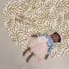 Knoeimat, Clean Wean Mat, Ocean Leaves Sand Castle van Toddlekind - My Little Carpet