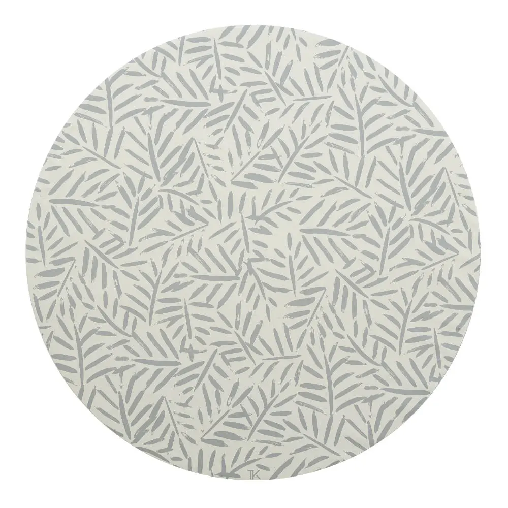 Knoeimat, Clean Wean Mat, Ocean Leaves Stone van Toddlekind - My Little Carpet