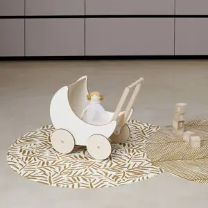 Knoeimat, Clean Wean Mat, Sand Castle van Toddlekind - My Little Carpet