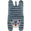 Wollen Vloerkleed Blue Tiger van Nattiot - My Little Carpet