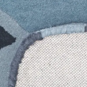 Wollen Vloerkleed Blue Tiger van Nattiot - My Little Carpet