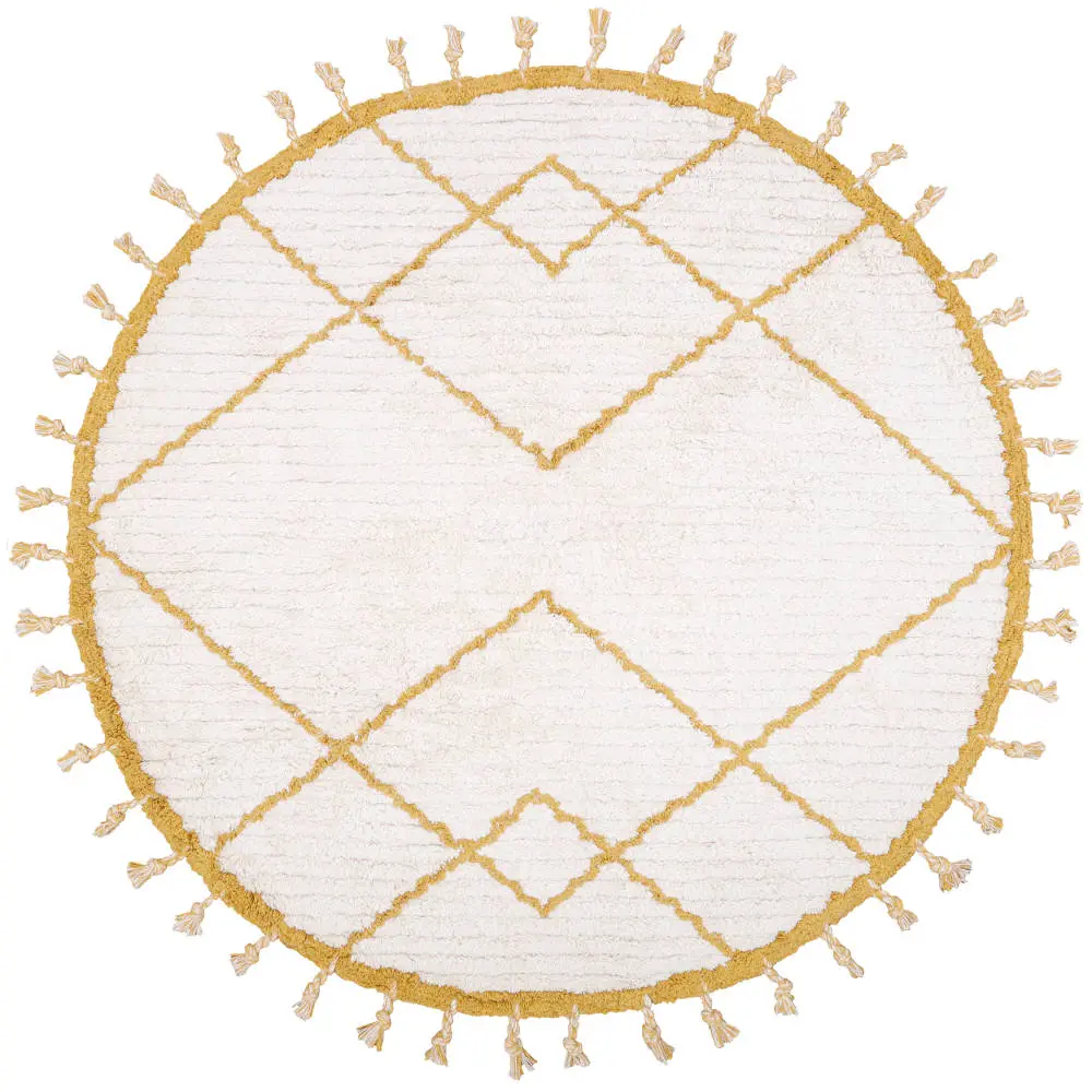 Vloerkleed Côme Natural Mango van Nattiot - My Little Carpet
