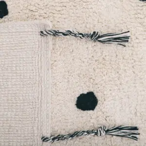 Vloerkleed Dots Black van Nattiot - My Little Carpet