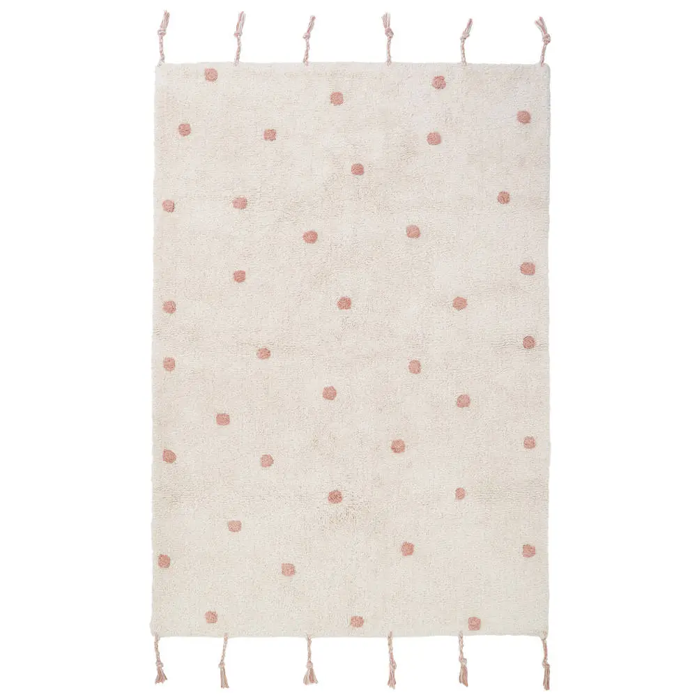 Vloerkleed Dots Nude van Nattiot - My Little Carpet