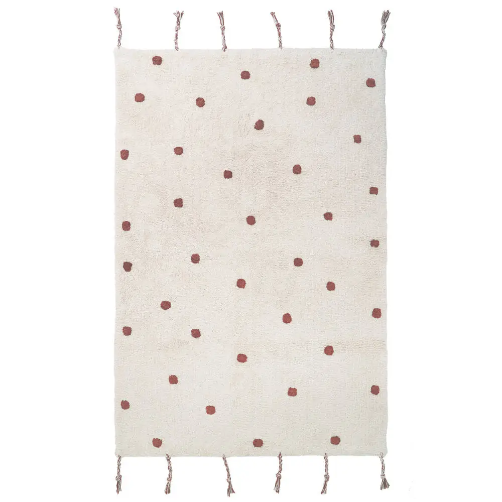 Vloerkleed Dots Rust van Nattiot - My Little Carpet