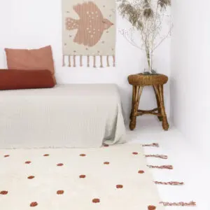 Vloerkleed Dots Rust van Nattiot - My Little Carpet