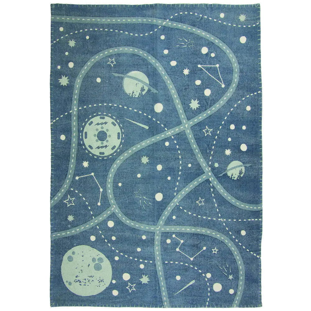 Vloerkleed Little Galaxy Stonewashed van Nattiot - My Little Carpet
