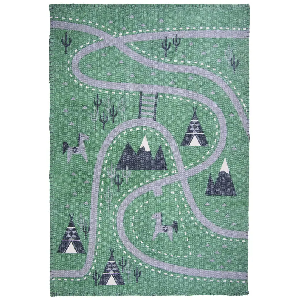 Vloerkleed Little Western Stonewashed van Nattiot - My Little Carpet